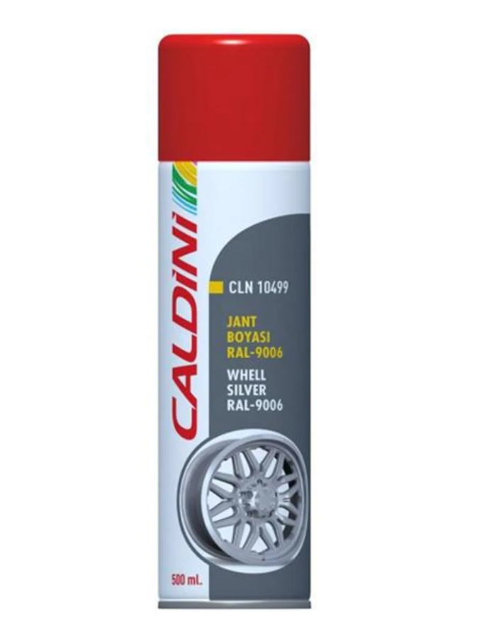 CALDİNİ 500 ML JANT BOYA SPREY-RAL 9006